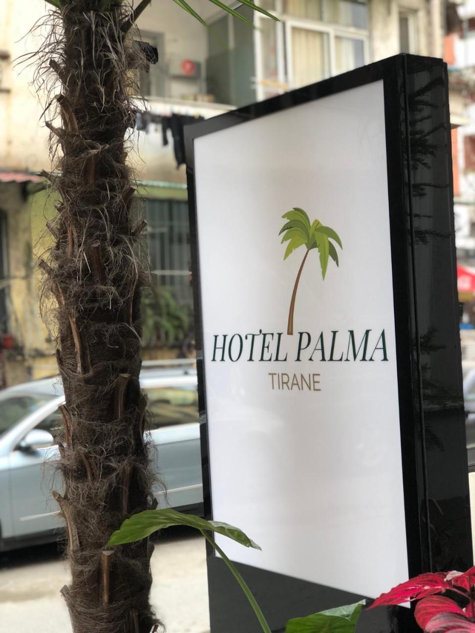 Hotel Palma Tirana Exterior foto